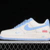 BB9599-205-AIR FORCE 1 07 LOW WHITE/BLUE-WOMAN:36-39-MAN:40-45
