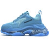 544351 W09O1 9008 Balenciaga Triple S Cyanine