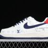 CW2288-111-AIR FORCE 1 07 LOW WHITE/RED/BLUE-WOMAN:36-39-MAN:40-45