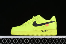 FA2407-301-AIR FORCE 1 07 LOW FIREFLY GREEN BLACK/GREEN-WOMAN:36-39-MAN:40-45