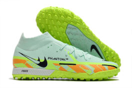 Nike Phantom GT High Top Supercar Knitted Grass Nail MD Bottom Football Shoes Nike Phantom GT Pro TF39-45