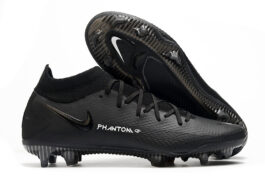 Nike Phantom GT High Top Waterproof Full Knitted Black Original Bottom FG Football Shoes Nike Phantom GT Elite Dynamic Fit FG39-45