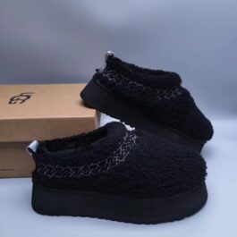 UGG sheep fur integrated snow boots 3976 thick sole ethnic style Teddy roll women's bean shoes Teddy brown white black 35-40 size
