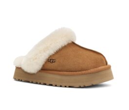 UGG sheepskin fur integrated snow boots 2550 chestnut thick bottom casual slippers in stock 36-40 sizes