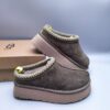 UGG sheep fur integrated snow boots 2553 deep green thick sole foot kick women's model in stock 35-41