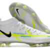 Nike Phantom GT2 High Top White Green Waterproof Full Knitted FG Football Shoes Nike Phantom GT2 Dynamic Fit Elite FG39-45