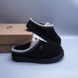 UGG sheep fur integrated half trailer 5950 co branded trendy thick soled one foot boots for men and women