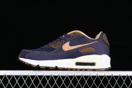 [DD0385-400]-[AIR MAX 90 WHITE/BLUE/BROWN/ORANGE]-[WOMAN:36-39]-[MAN:40-45]