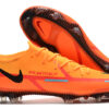 Nike Low cut Phantom GT2 Waterproof Orange Full Knitted FG Football Shoes Nike Phantom GT2 Elite FG39-45