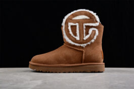 UGG sheep fur integrated snow boots 2991 chestnut UGG x Telfar co branded item in stock size 36-40
