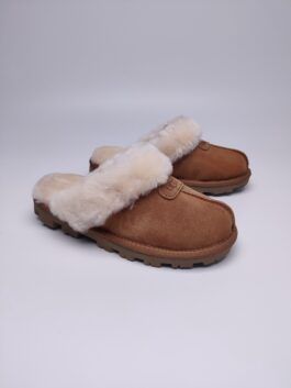 UGG sheepskin fur integrated snow boots 5125 home leisure fur slippers chestnut spot 36-40 size