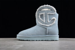 UGG sheep fur integrated snow boots 2991 sky blue UGG x Telfar co branded item in stock size 36-40