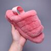 UGG sheepskin fur slippers 1095119 indoor slippers cherry pink Fluff Yeah Slide 35-43 size