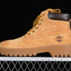 [TB10068YELLOW]-[TIMBERLAND OUTDOOR MID TOP CASUAL RHUBARB BOOTS SERIES BROWN/BLACK]