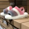UGG wool integrated snow boots 1005119 Rongye sandals new color matching white color matching spot