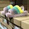 UGG wool integrated snow boots 1005119 Rongye sandals new color matching curtain powder color matching spot