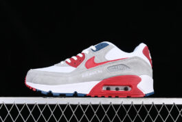 [DQ8235-001]-[AIR MAX 90 WHITE/RED/GREY]-[WOMAN:36-39]-[MAN:40-45]