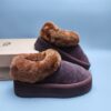 UGG sheep fur integrated snow boots 6390 chocolate thick sole one foot casual shoes in stock size 35-41