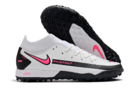 Nike Phantom GT High Top Supercar Knitted Grass Nail MD Bottom Football Shoes Nike Phantom GT Pro TF39-45