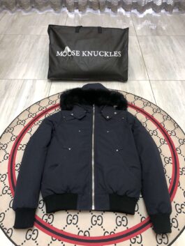 Moose Knuckles Winter Down Jacket SIZE NAVY  S-XXL MK02