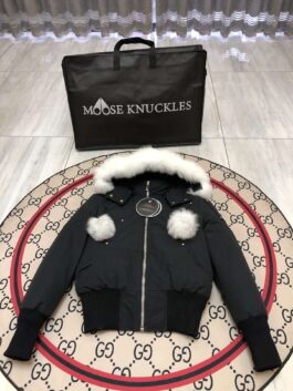 Moose Knuckles Winter Down Jacket SIZE RED  S-XXL MK03 WOMEN  SHORT STYLE