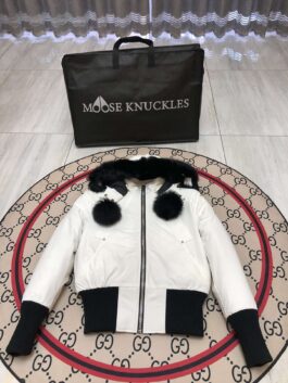 Moose Knuckles Winter Down Jacket SIZE RED  S-XXL MK03 WOMEN  SHORT STYLE