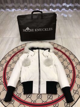 Moose Knuckles Winter Down Jacket SIZE RED  S-XXL MK03 WOMEN  SHORT STYLE