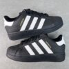 Adidas Superstar IG9777 Black and White Thick Bottom