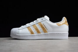 [Adidas SUPERSTAR WHITE/GOLD]-[WOMAN:36-39 1/3]-[MAN:40-44]