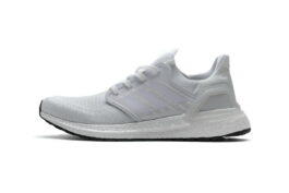adidas Ultra BOOST 20 CONSORTIUM White Real Boost All White Adidas UB6.0 Real Popcorn Running Shoes EF1042