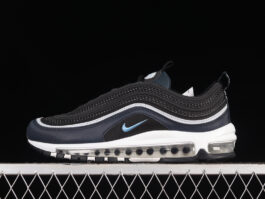 [DQ3955-001]-[NIKE AIR MAX 97 BLACK/DARK OBSIDIAN/PURE PLATINUM/UNIVERSITY BLUE]-[MAN:40-45]