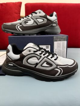 DIOR B30 Sneakers for Couples - Low Cut & Fashion-Forward Sports Shoes