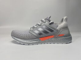 NASA x adidas Ultra BOOST 20 DNANASA Grey Silver Adidas UB6.0 Real Popcorn Running Shoes FX7957