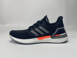 NASA x adidas Ultra BOOST 20 BlackNASA Black Adidas UB6.0 Real Popcorn Running Shoes FX7979