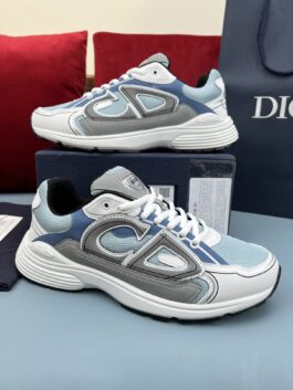 DIOR B30 CD Sports Sneakers - Low Cut Couple Shoes with Iconic Design