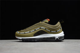 [DC4830-300]-[UNDEFEATED X NIKE AIR MAX 97 MILITIA GREEN/ORANGE BLAZE/WHITE/BLACK]-[UNISEX:36-45]