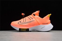 NIKE Zoom Tempo Next% FlyEase Marathon Air Cushion Ultra Running Bright Orange White CV1889-800