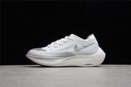NIKE ZoomX Vaporfly Next% 2nd Generation Marathon Running Shoes White Gray CU4123-100