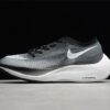 NIKE Zoom X Vaporfly Next % Marathon Cushioning Running Shoes Black Gray White AO4568-001