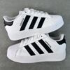 Adidas Superstar IF3001 white and black thick sole