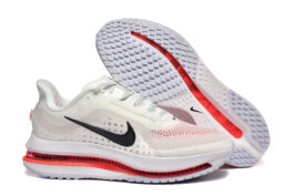 Nike Pegasus Premium Men¡¯s Athletic Running Shoes ¨C Daily Road Performance Sneakers Half size available White and Red HQ2592 101 35.5-46.5